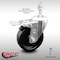 Service Caster 4 Inch SS Phenolic 3/8 Inch Threaded Stem Caster with Total Lock Brake SCC SCC-SSTSTTL20S414-PHS-381615 - alternate 1